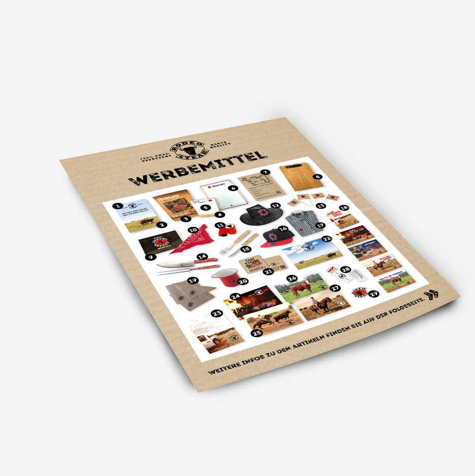 MockUp Rodeo Werbemittel