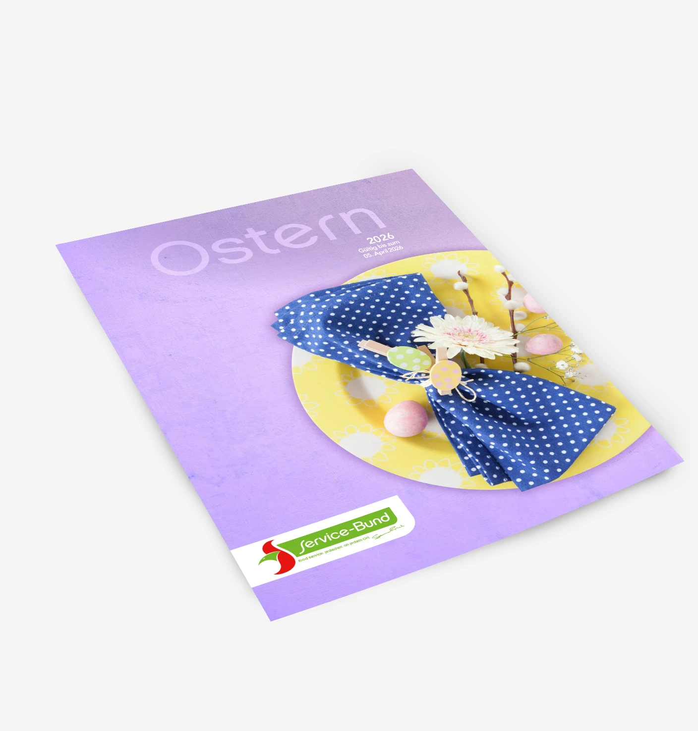 Im neuen Osterfolder 2026 (inkl. Bestellliste) finden Sie eine große Auswahl an Produkten für das gastronomische Osternest. 