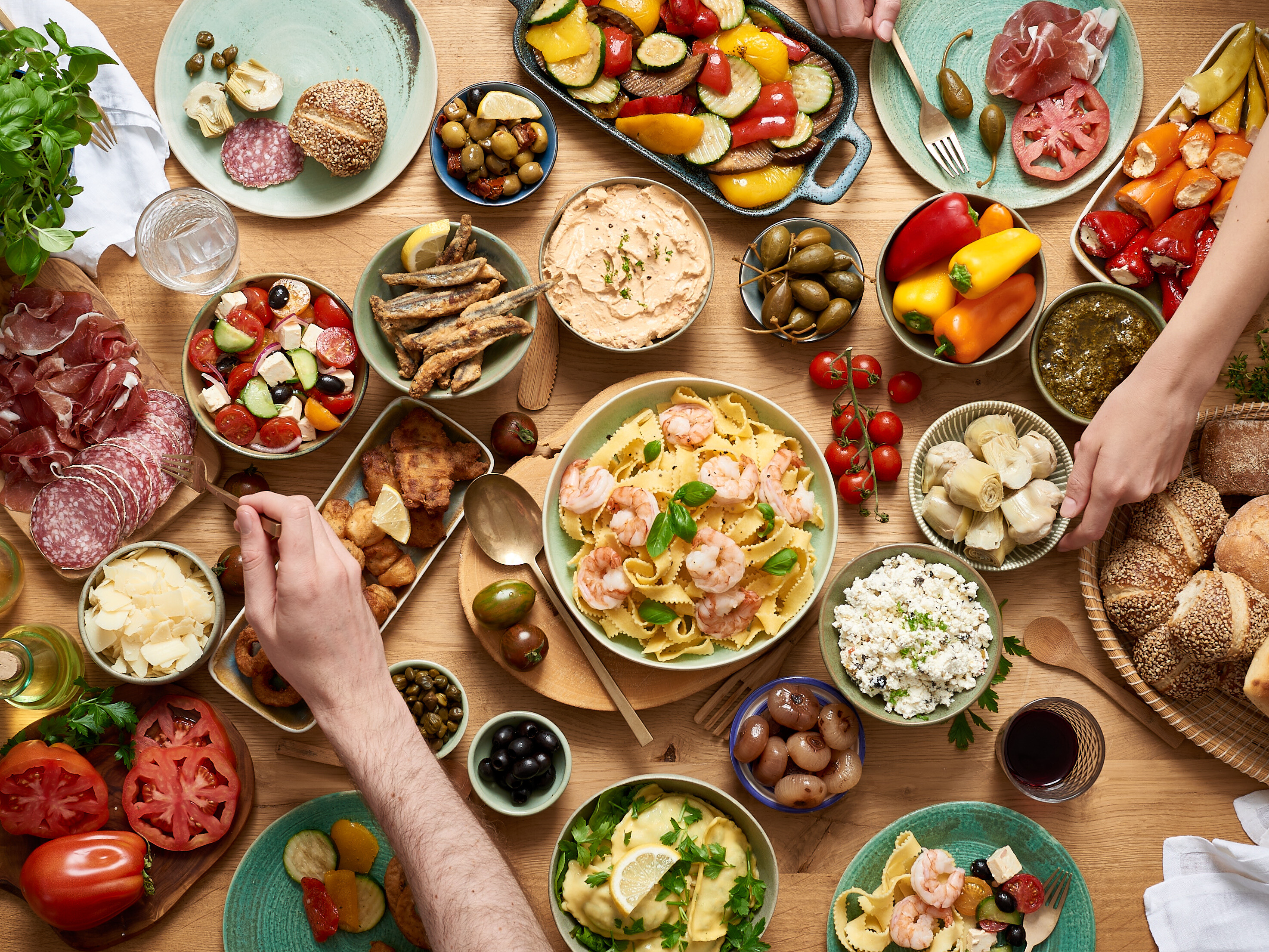 Antipastiplatten zum Genießen Antipasti